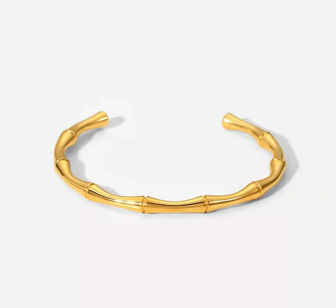 18K Gold Plated Forest Branch Style Bracelet