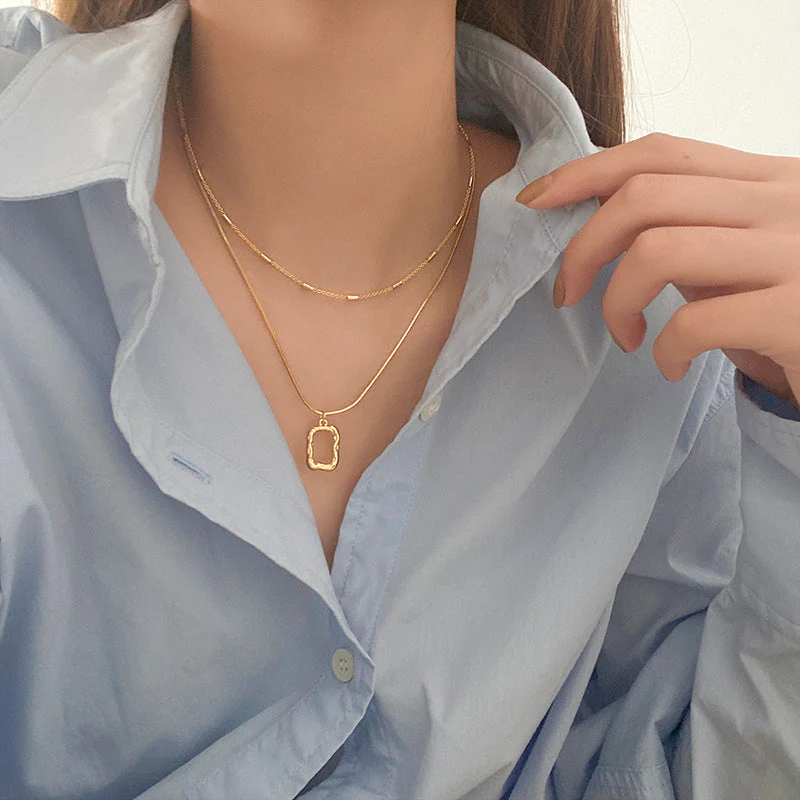 Abigail Layered Chain Necklace