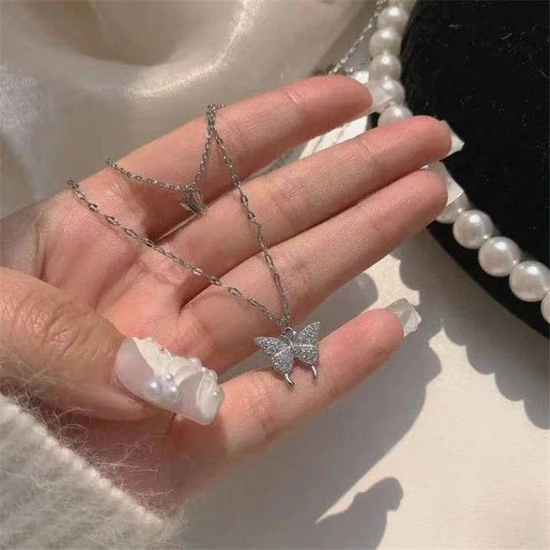Annabella Butterfly Necklace - Image 4