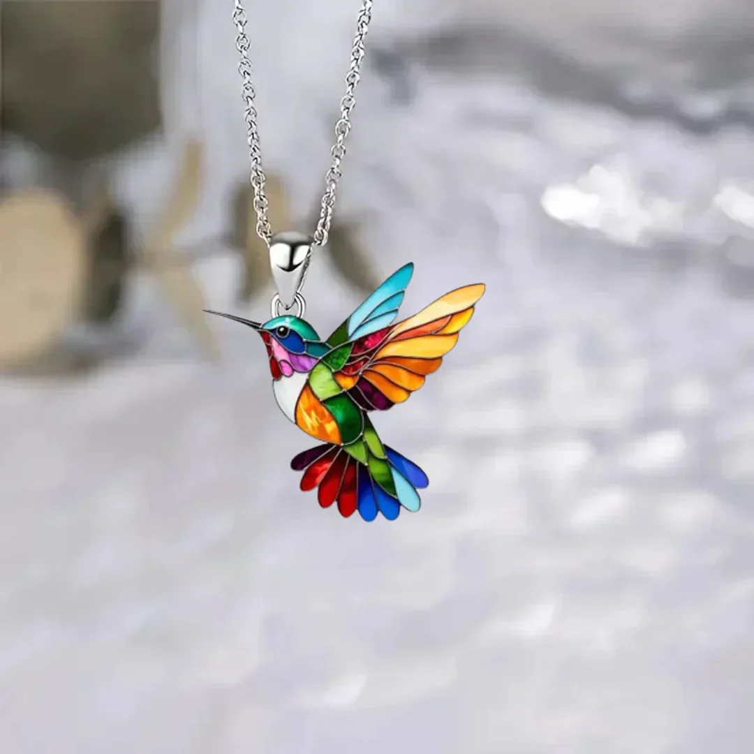 Beautiful Hummingbird Necklace with Bonus Earrings – Limited Time Offer - Image 6
