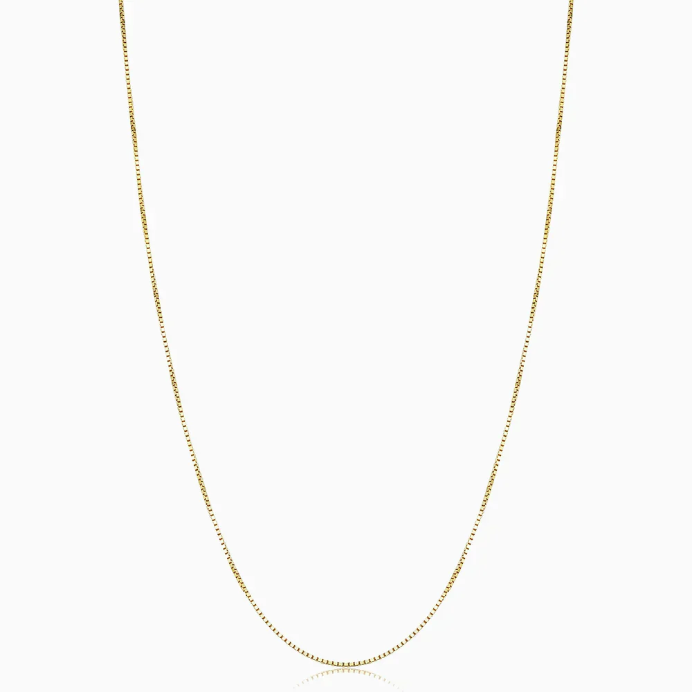 Bodega Box Necklace | White Gold - Image 4