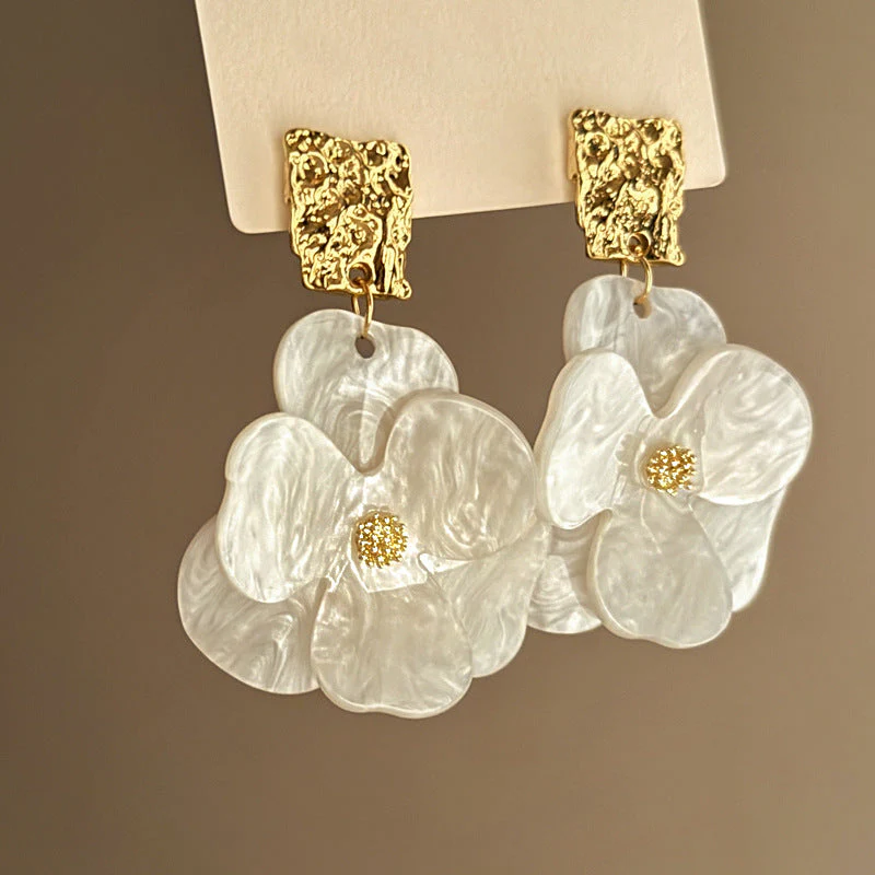 Bohemian Flower Earrings - Image 5