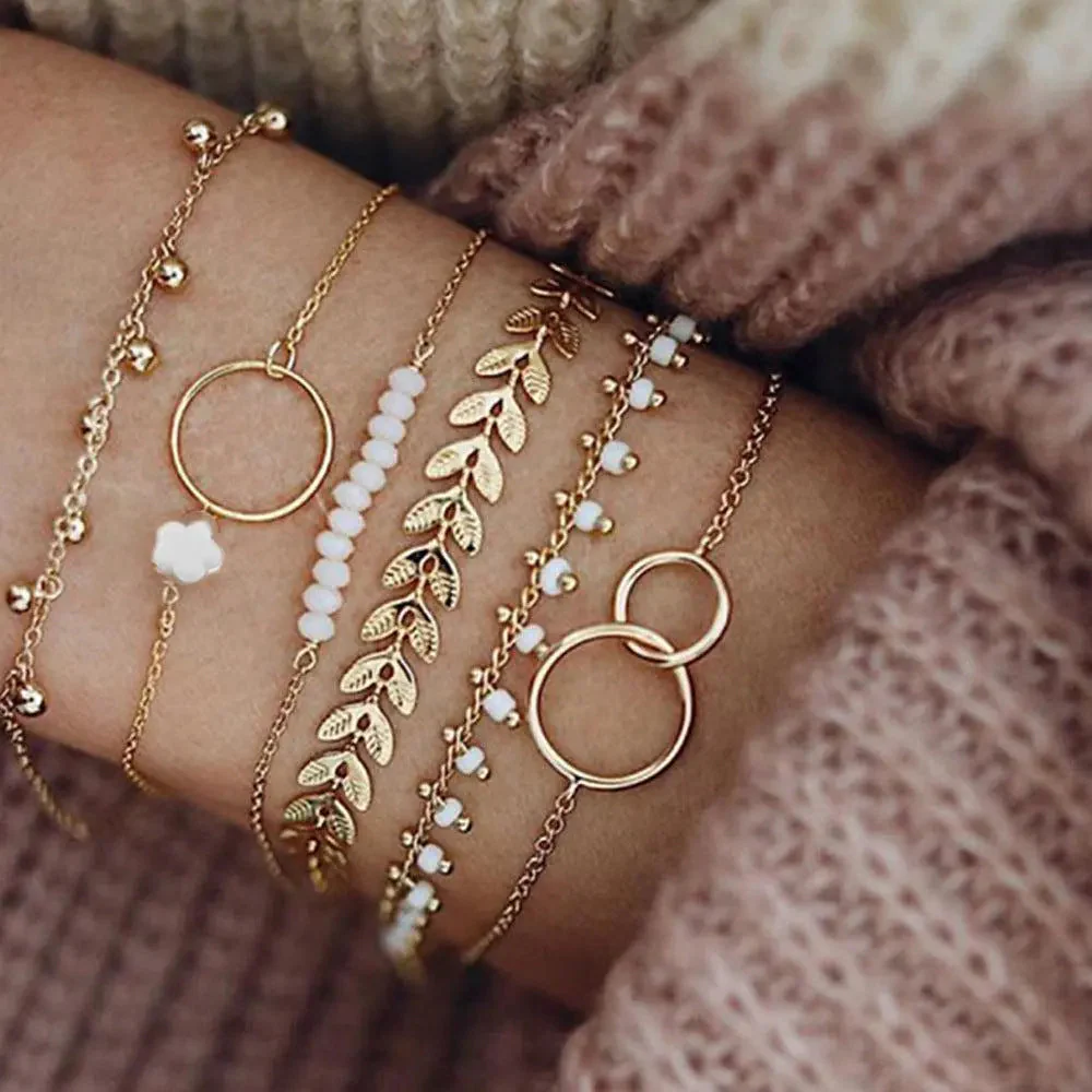 Boho Gold Bracelet Pack - Image 2