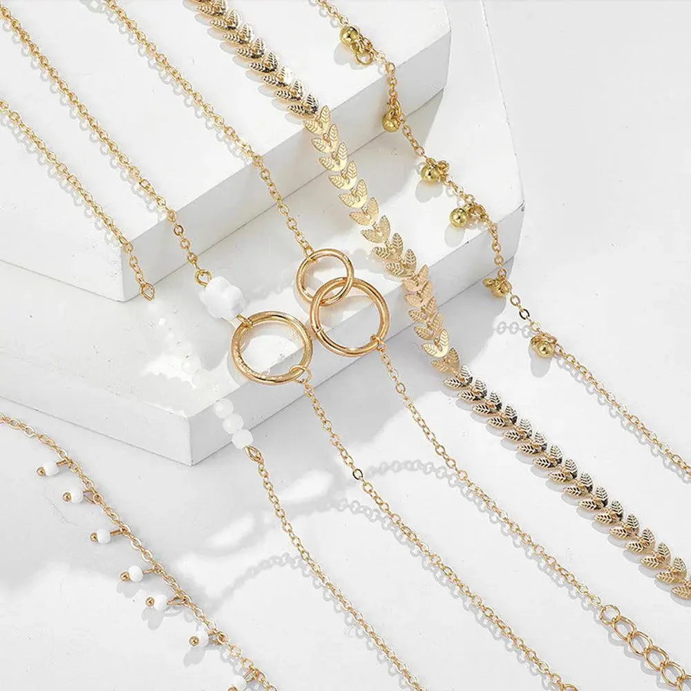 Boho Gold Bracelet Pack - Image 3