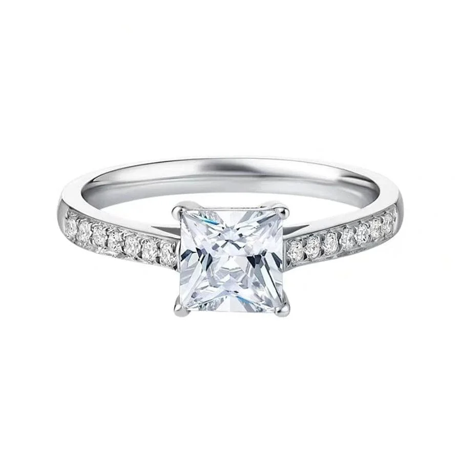 Caliope Princess Cut Ring - Image 3