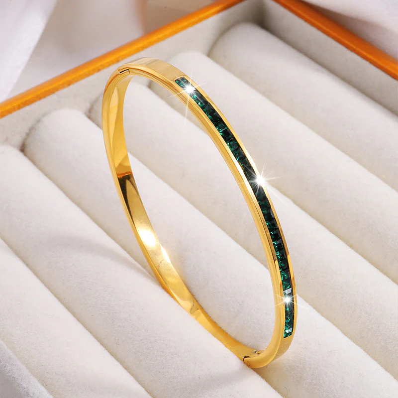 Celeste Viride Bracelet | Gold - Image 2