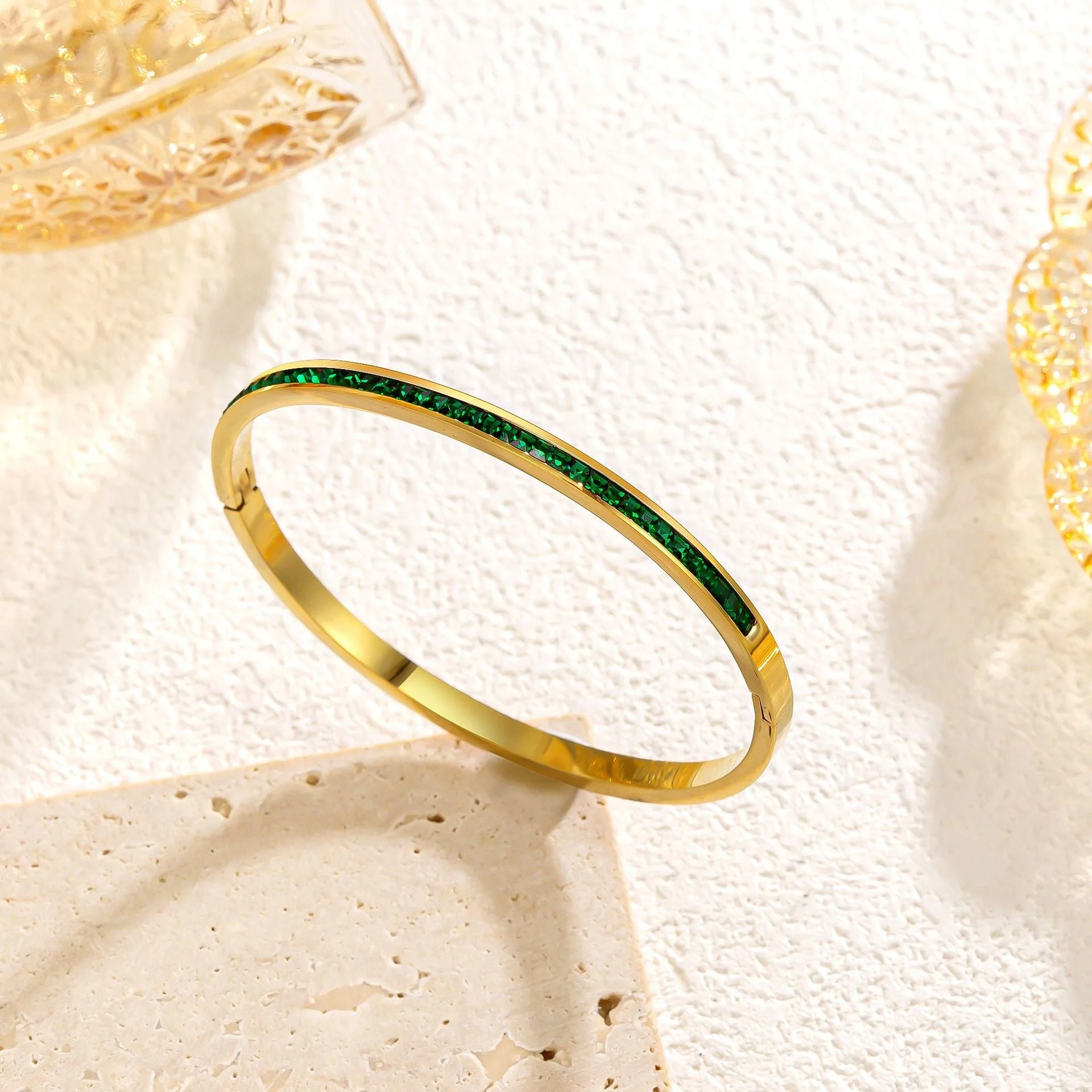 Celeste Viride Bracelet | Gold - Image 3