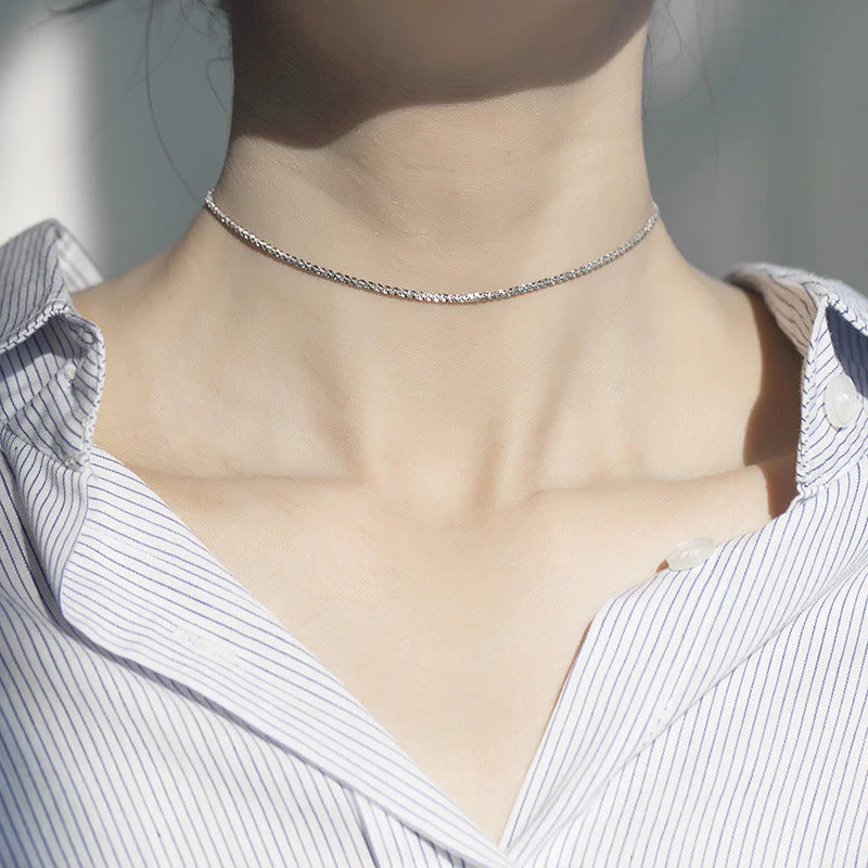 Cia Sterling Clavicle Necklace - Image 3