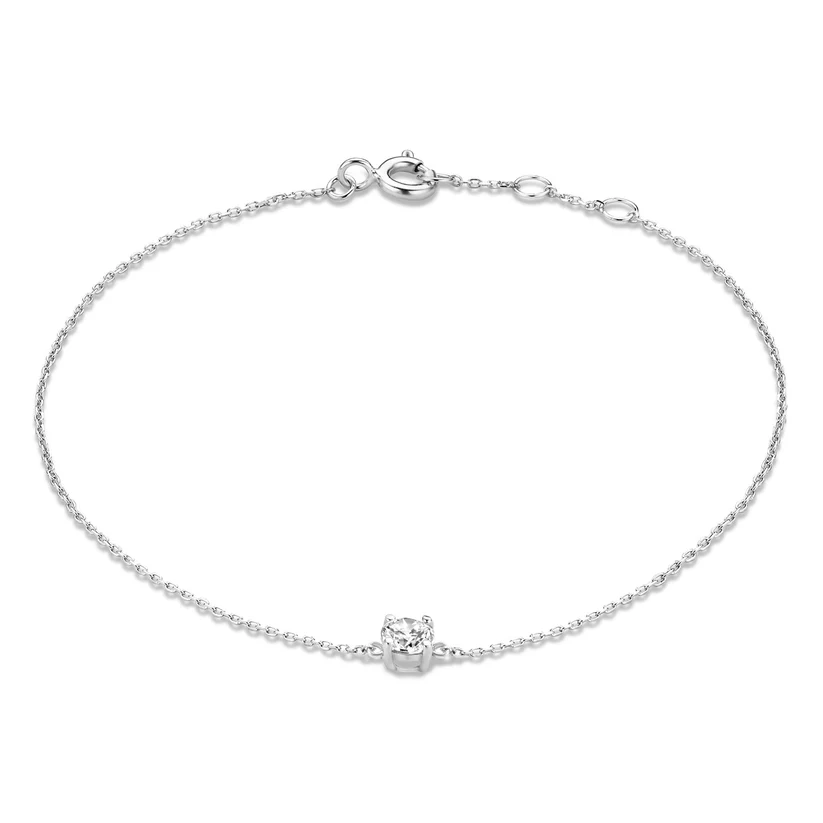 Cléa Moissanite Stone Bracelet | Gold - Image 7