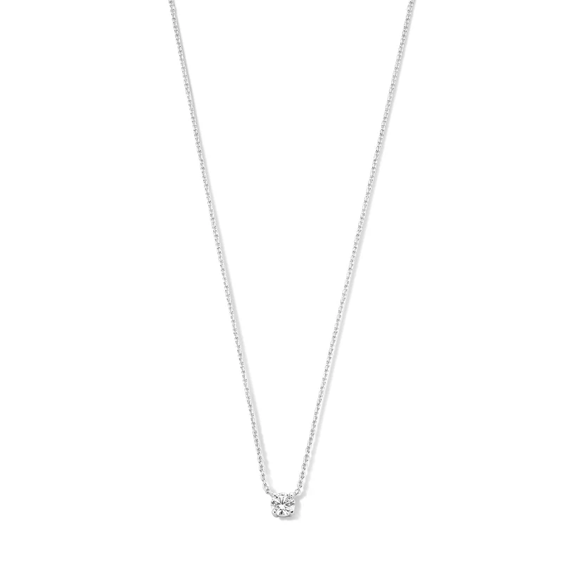 ClÃ©a Moissanite Stone Necklace | Gold - Image 5