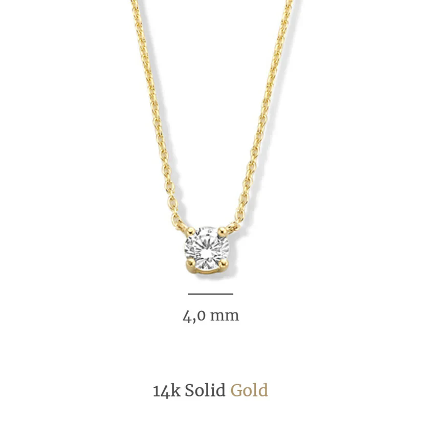 ClÃ©a Moissanite Stone Set | Gold - Image 4