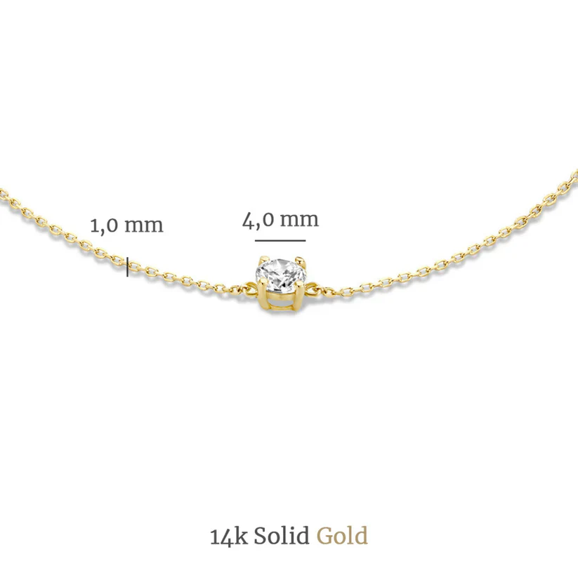 ClÃ©a Moissanite Stone Set | Gold - Image 5