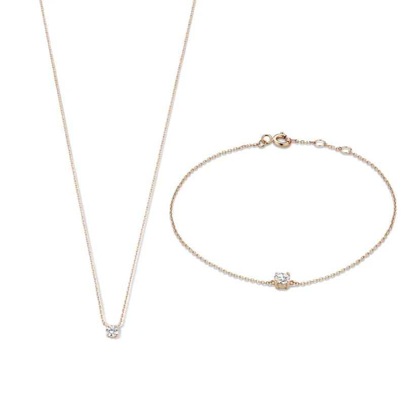 ClÃ©a Moissanite Stone Set | Gold - Image 7