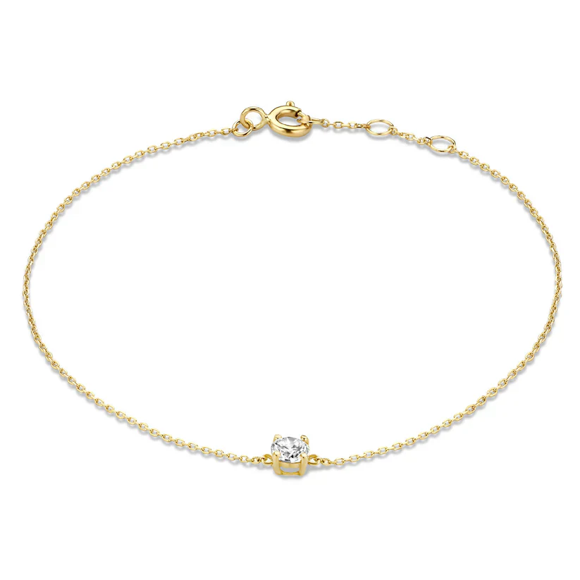 Clea Stone Bracelet | White Gold - Image 7