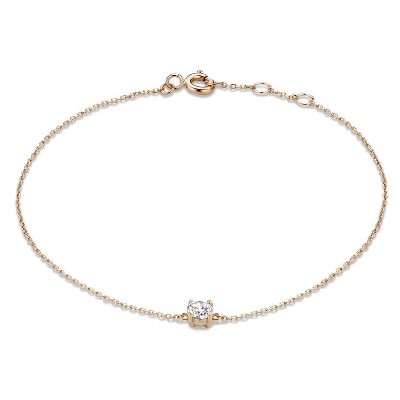 Clea Stone Bracelet | White Gold - Image 8