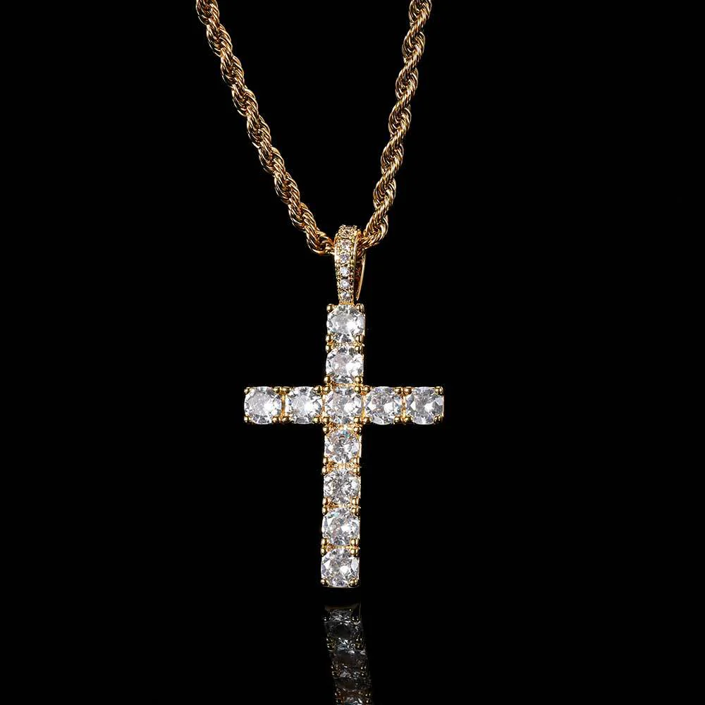 Cross necklace | White Gold - Image 3