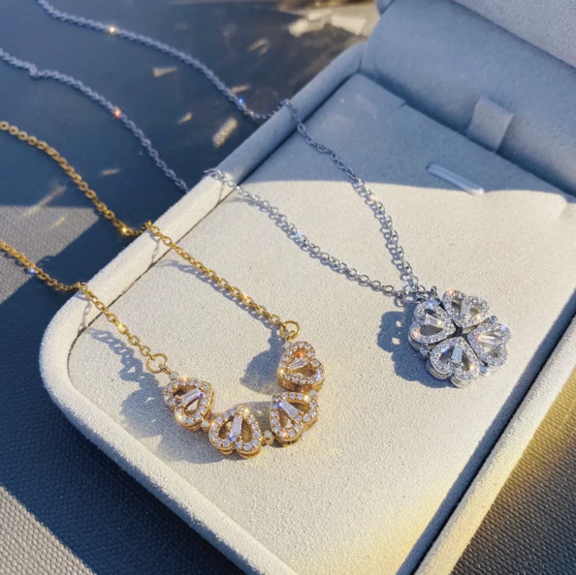 Crystal Heart Necklace - Image 2