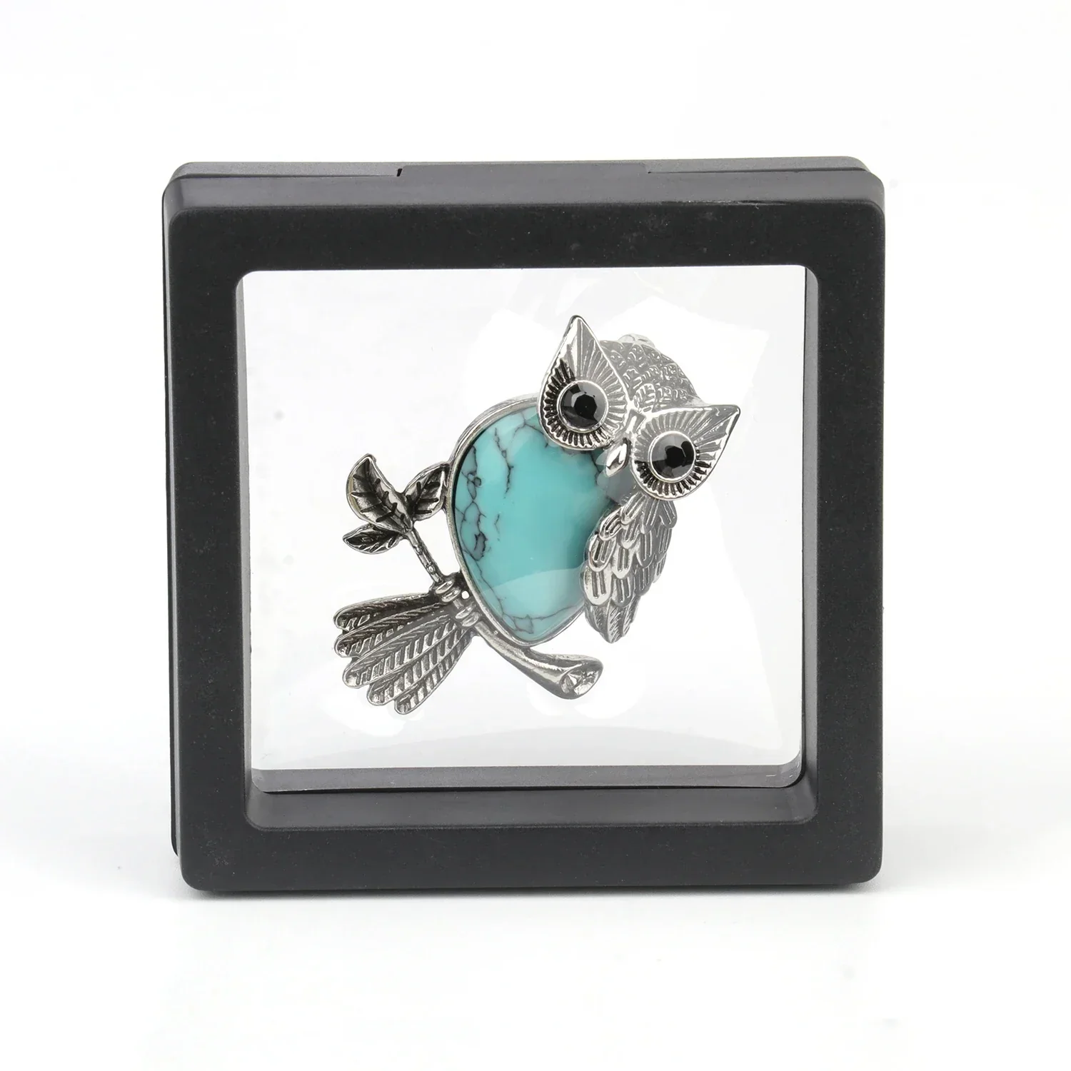 Crystal Owl Wisdom Pendant Necklace - Image 2