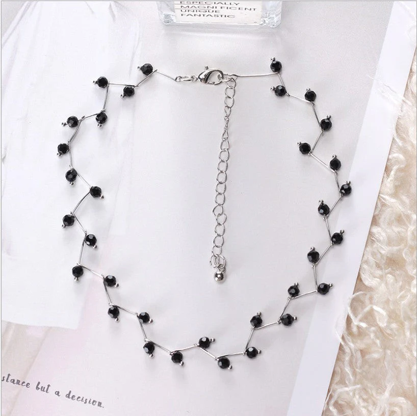 Dark Talise Gem Vine Necklace - Image 2