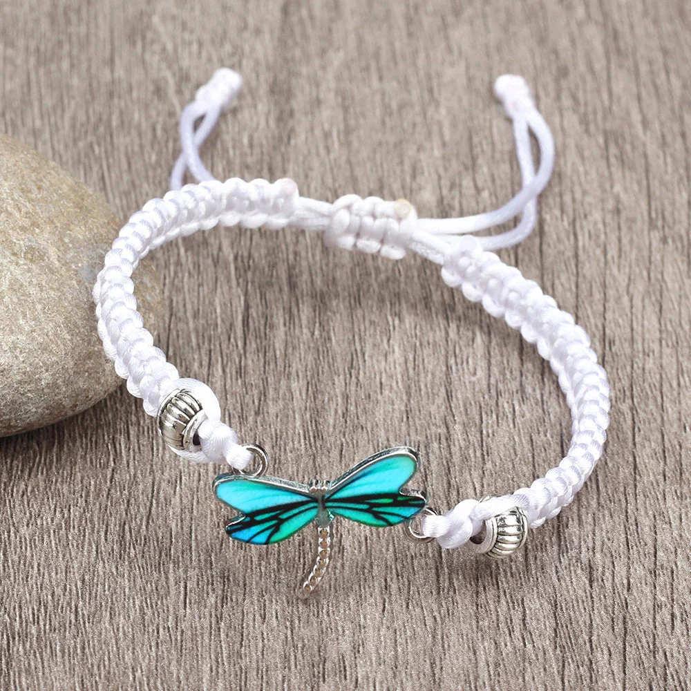 Dragonfly Dreams Handwoven Bracelet - Image 5
