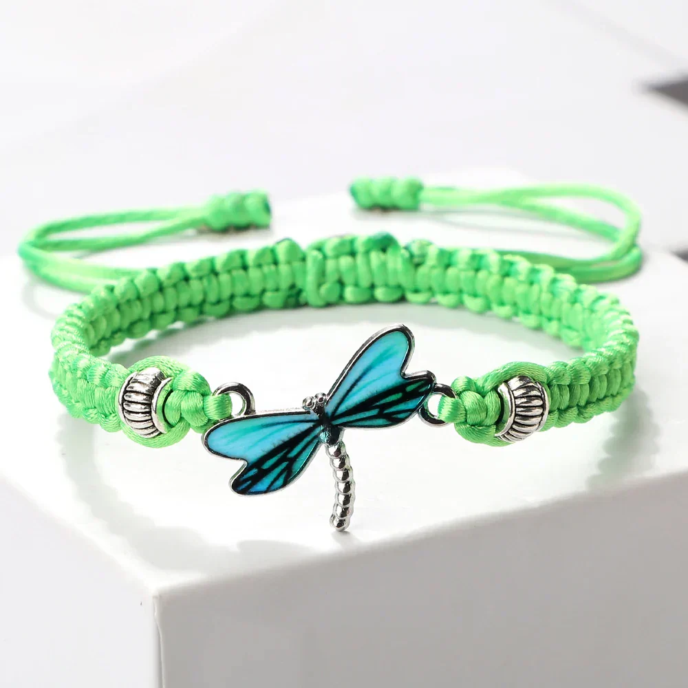 Dragonfly Dreams Handwoven Bracelet - Image 7