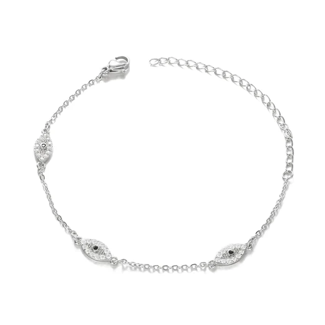 Evil Eye Diamond Bracelet - Image 2