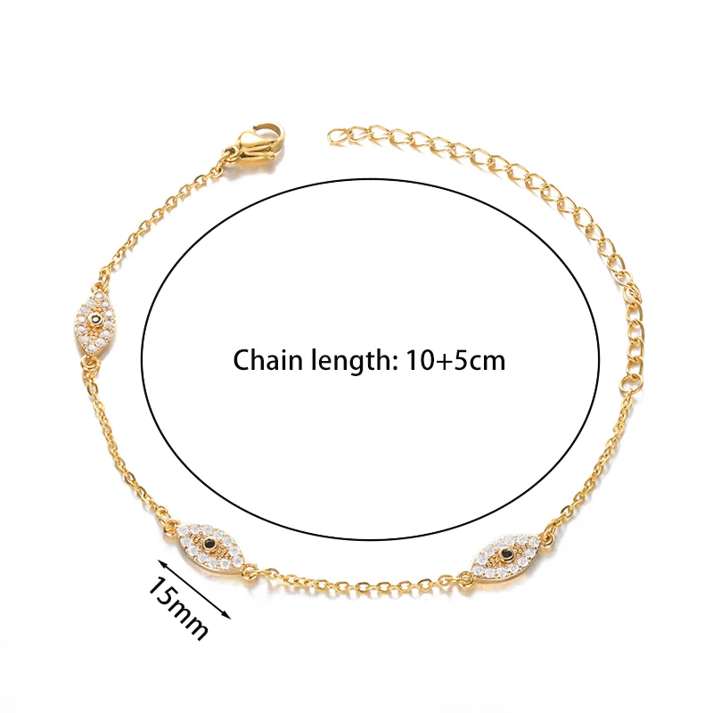 Evil Eye Diamond Bracelet - Image 7