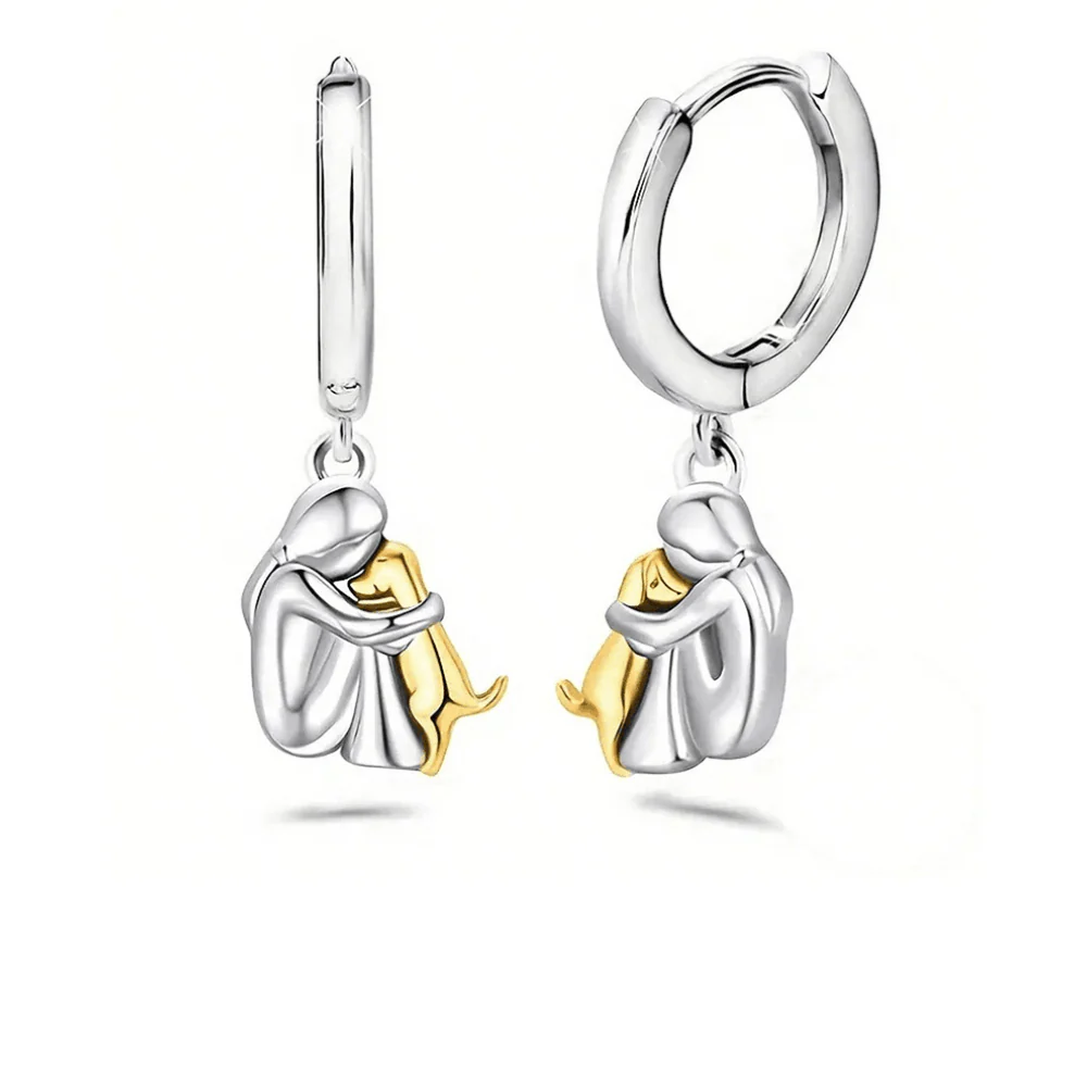 Hug Pendant Necklace with Bonus Earrings – Limited Time Offer - Image 4
