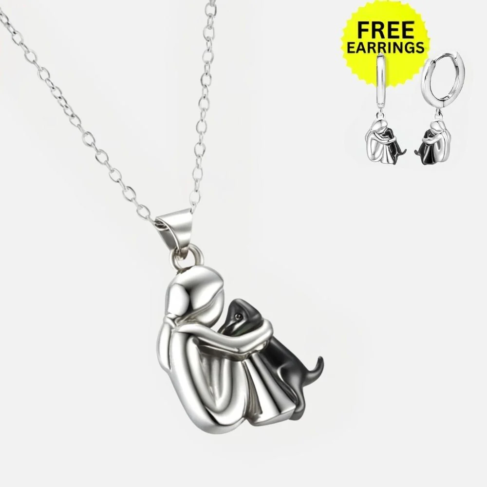 Hug Pendant Necklace with Bonus Earrings – Limited Time Offer - Image 7