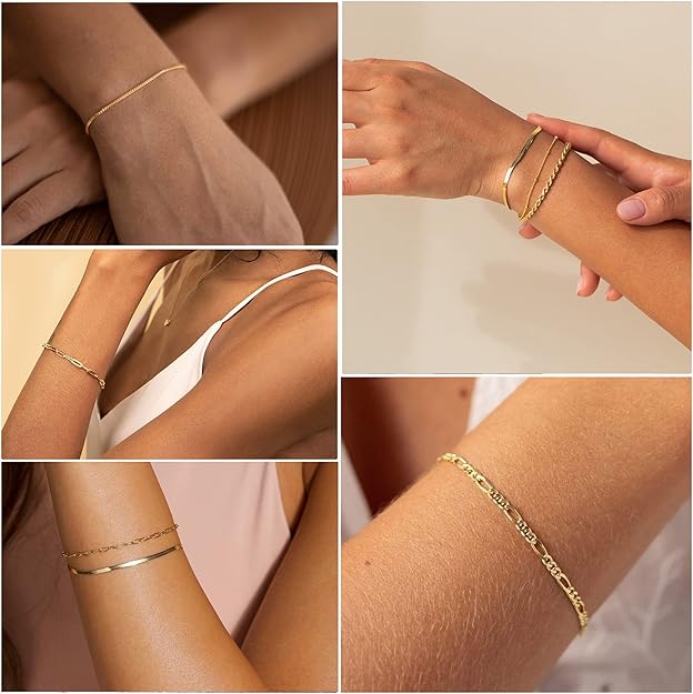 Isabella Vernetta bracelet set | White Gold - Image 4