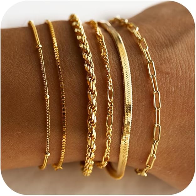 Isabella Vernetta bracelet set | White Gold - Image 6