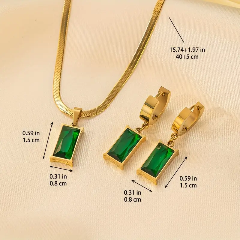 Iselotte Verdain Jewelry Set | Gold - Image 5