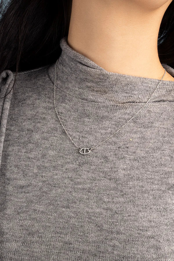 Isla Marina Necklace | White Gold - Image 3