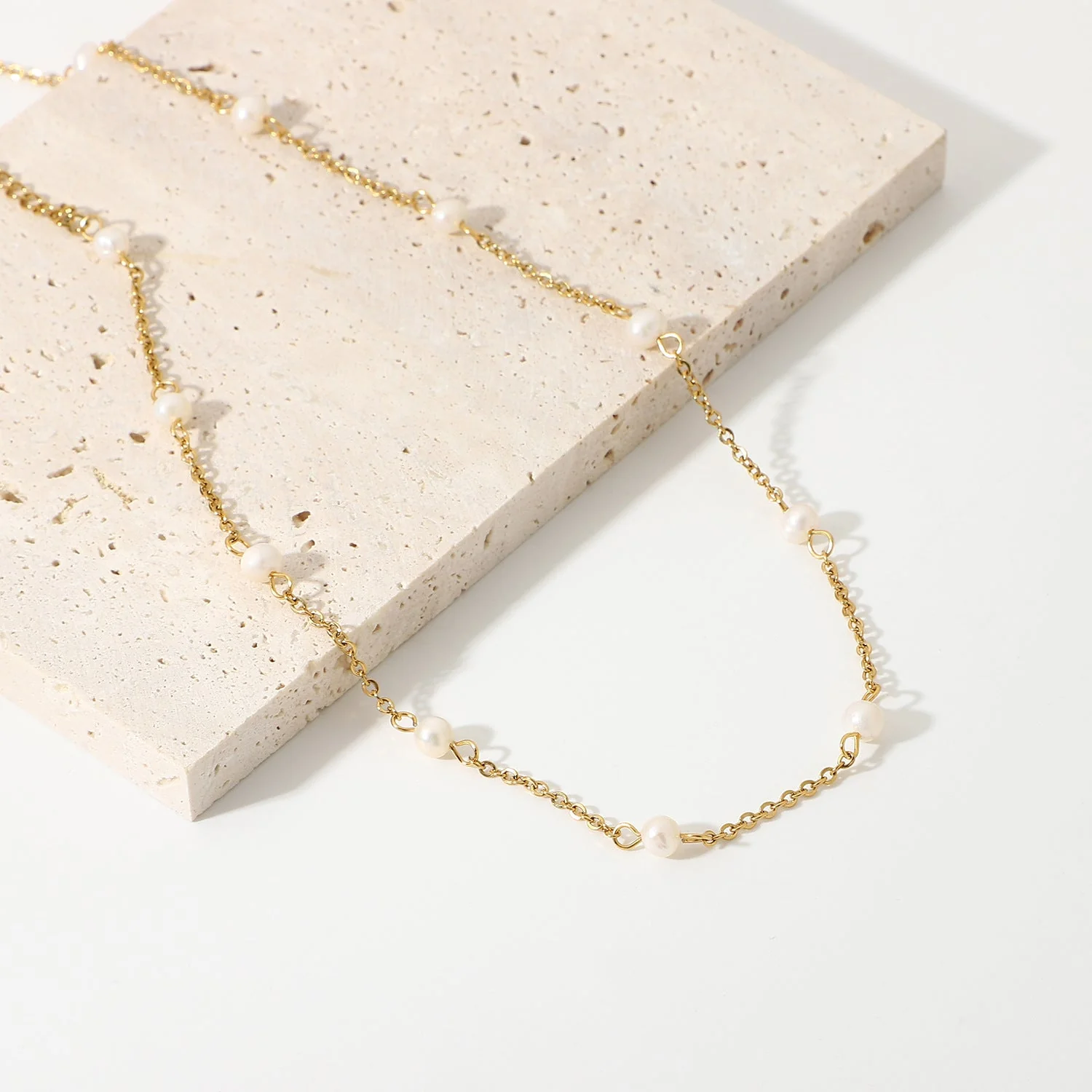 Isle Freshwater Pearl Necklace - Image 2