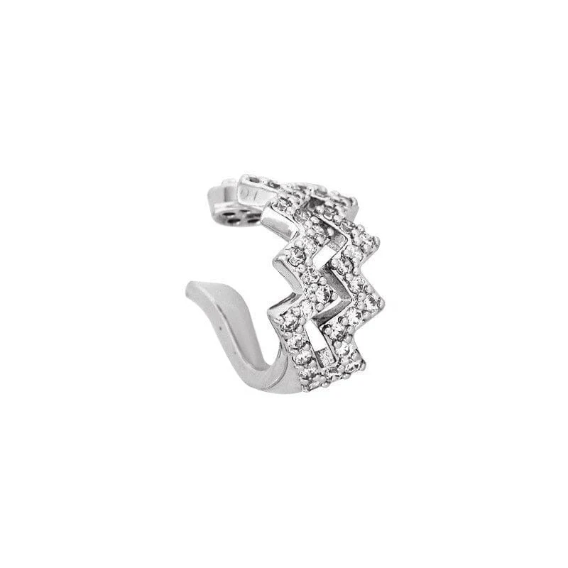 Jessie Zigzag Fist Earrings - Image 2