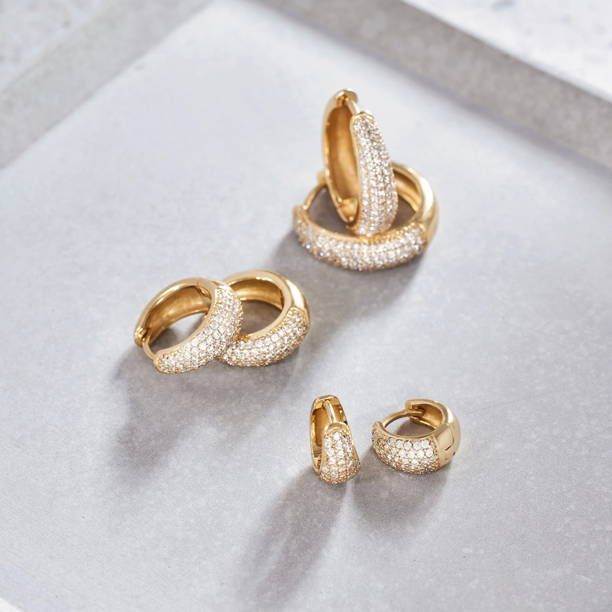 Jules Mini Hoops | Gold - Image 3