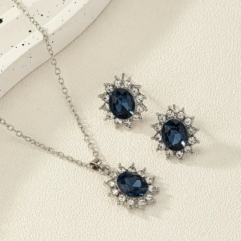 Katya Azuryn Jewelry Set | White Gold