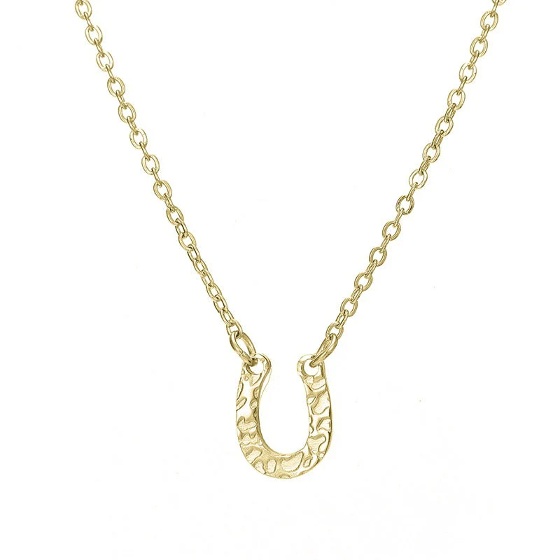 Lamia Horseshoe Necklace