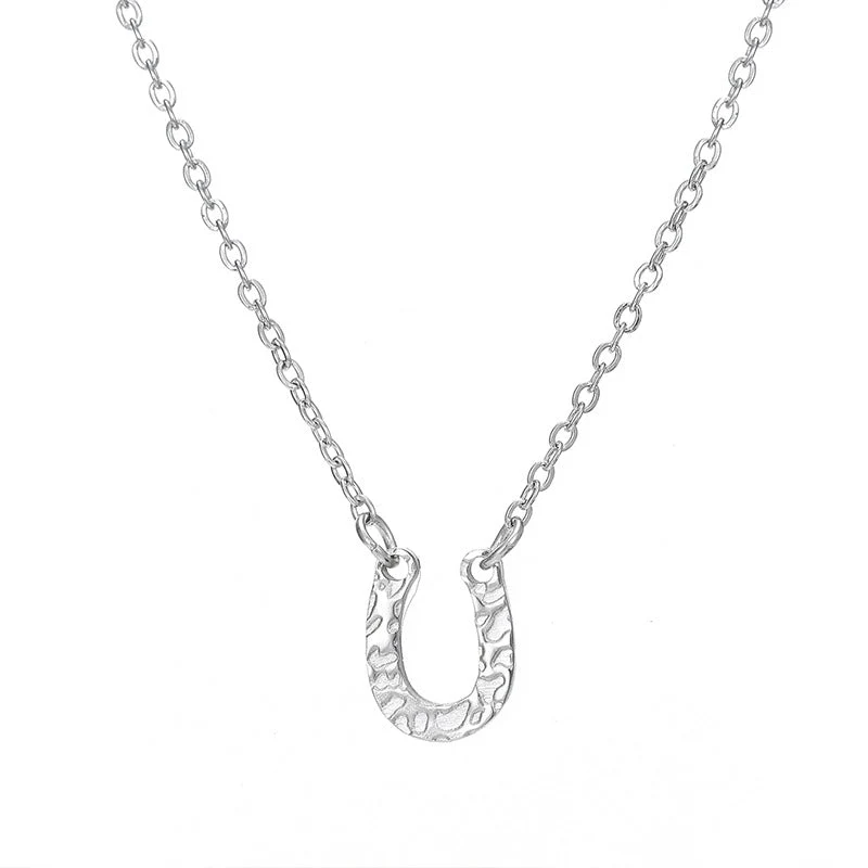 Lamia Horseshoe Necklace - Image 4