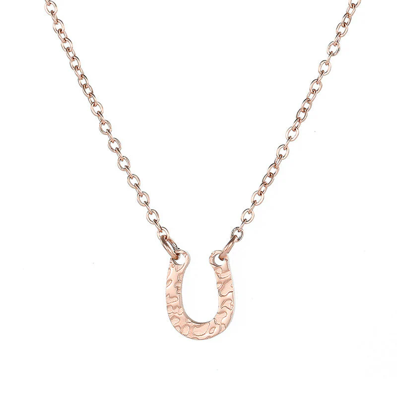 Lamia Horseshoe Necklace - Image 5