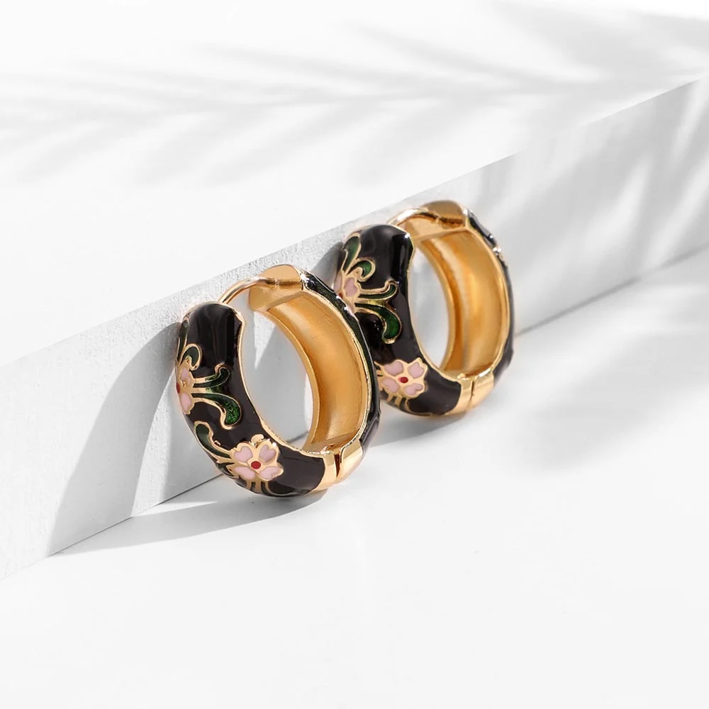 Luxury Floral Earrings - Image 7