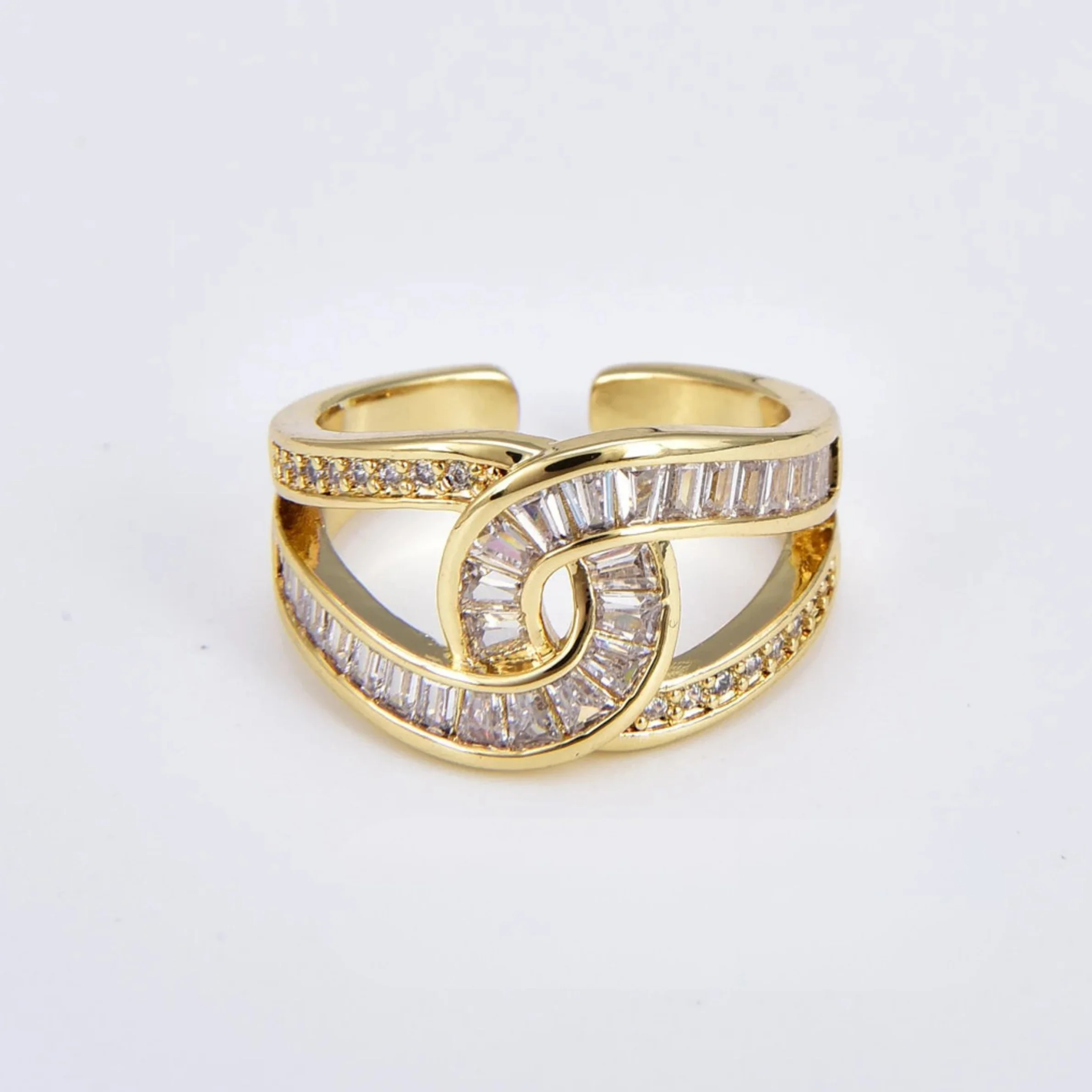 Marina - Elegant Adjustable Knot Ring - Image 2