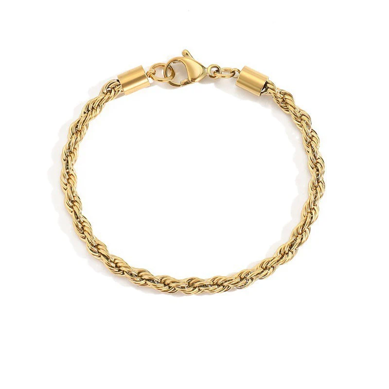 Olivia Braided Chain Bracelet - Image 4