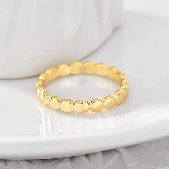 Orbit Echo Gold Ring
