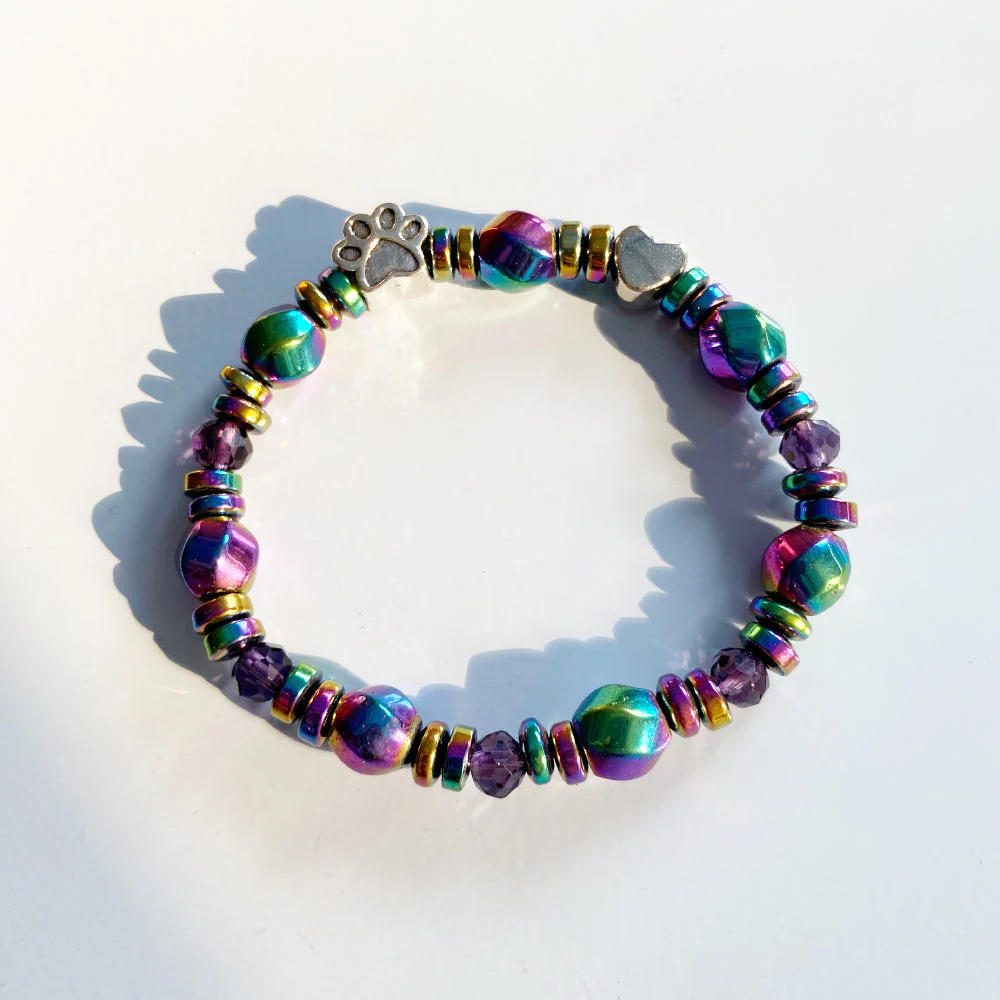 Paw Charm Magnetic Bracelet - Image 2