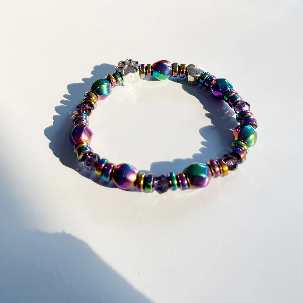 Paw Charm Magnetic Bracelet - Image 4