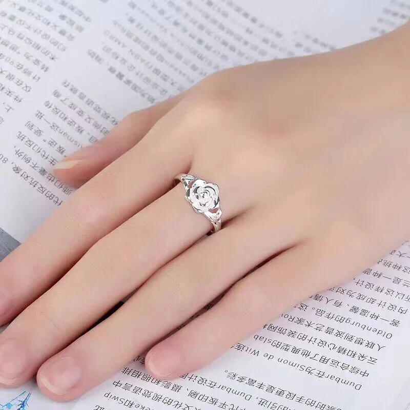 Purity Ivory Rose Ring - Image 2