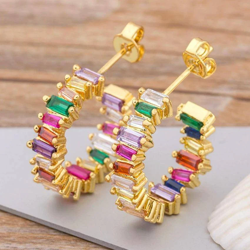 Rainbow Earrings - Image 2