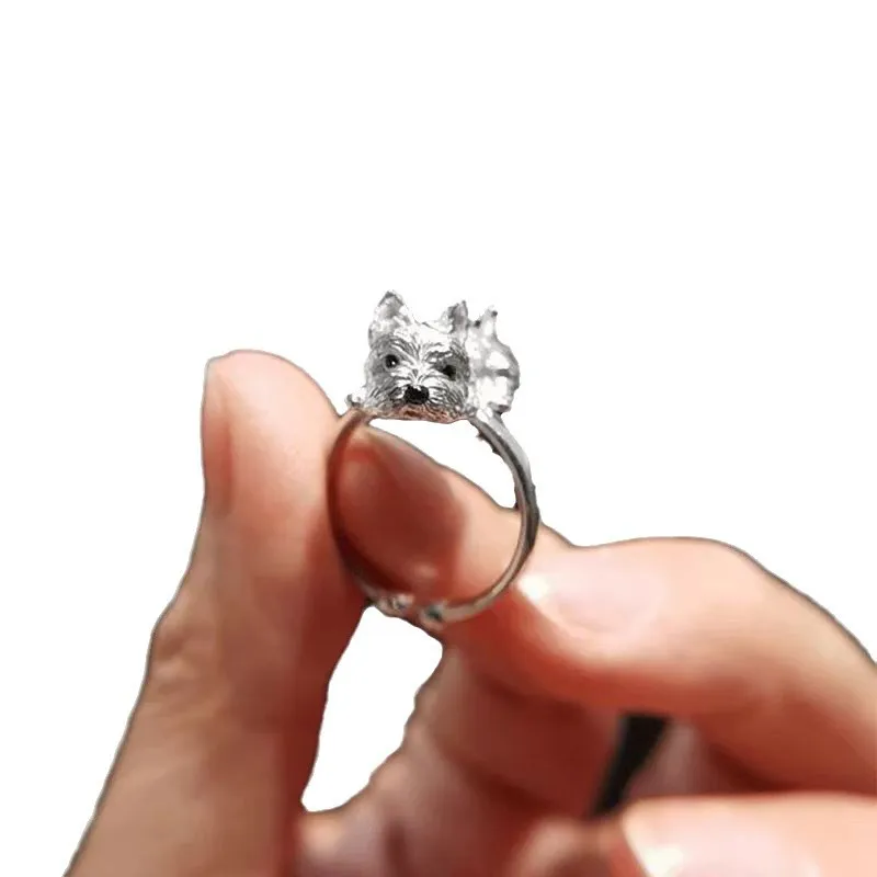 Retro-Style Adjustable Dog Ring - Image 4