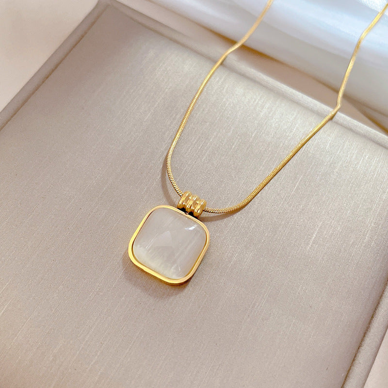 Rousseau Gold Opal Necklace - Image 2